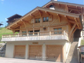 Triplex 8 pers. en Chalet Traditionnel, Pied des Pistes, Terrasse, Balcon, Parking - FR-1-458-164